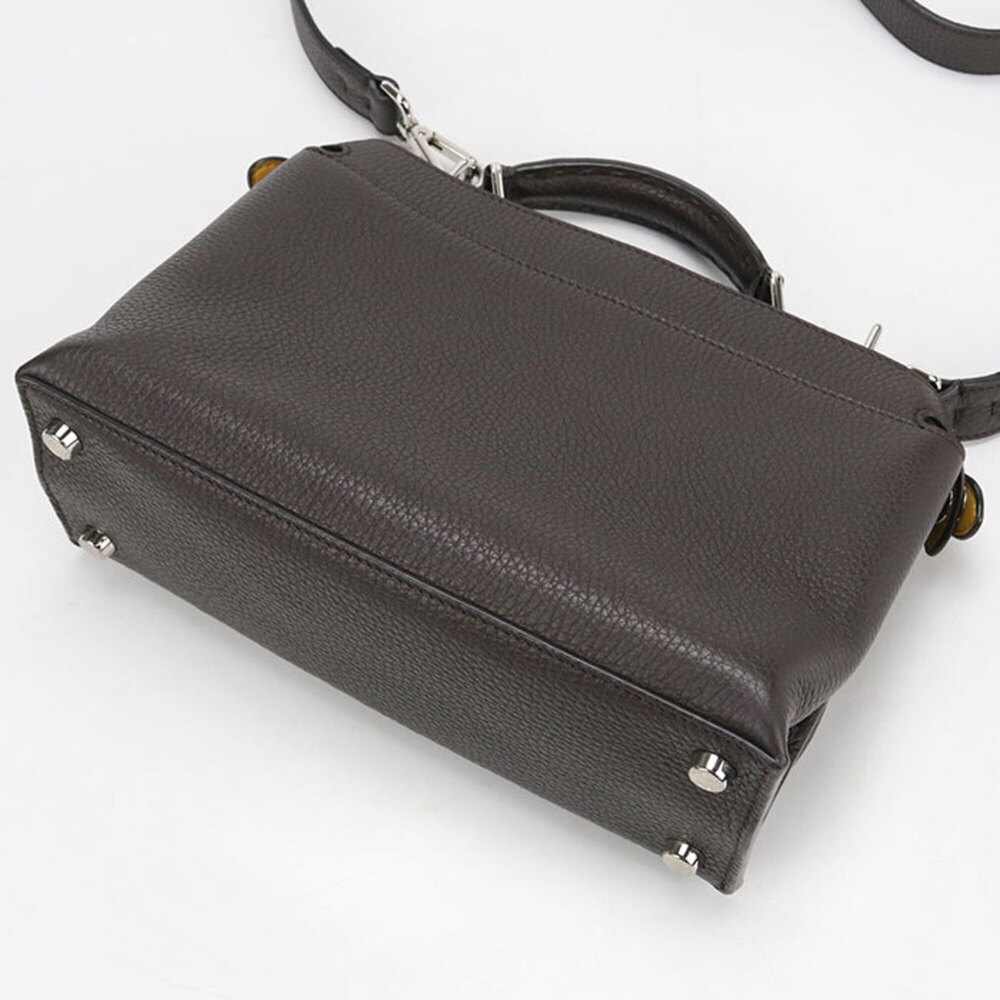 FENDI handbag 7VA506 Mini Essential Peekaboo women's brown - Picture 2 of 8